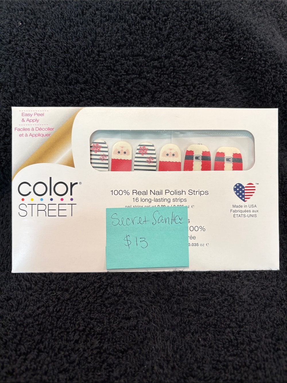 Color Street Secret Santa Nail Strips